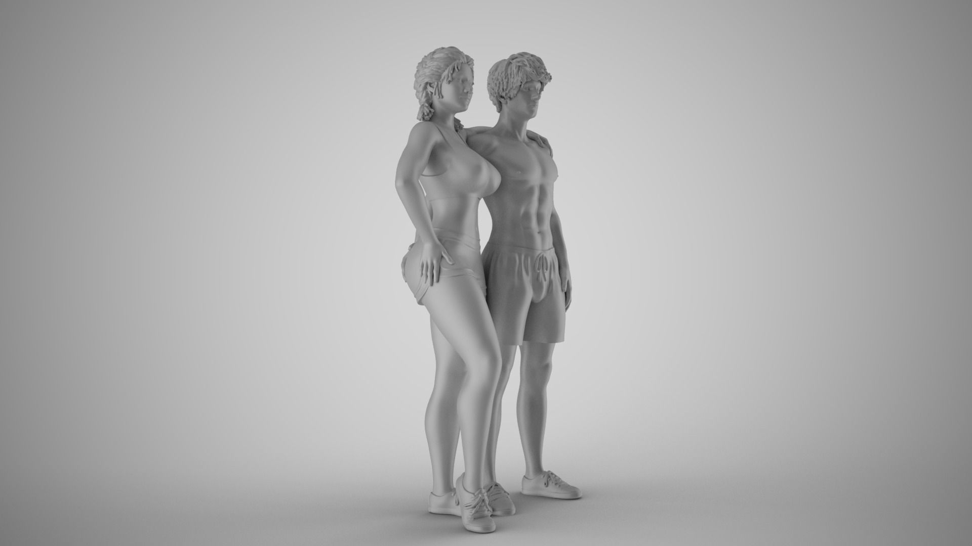 Cheek by Jowl 3D print model_3