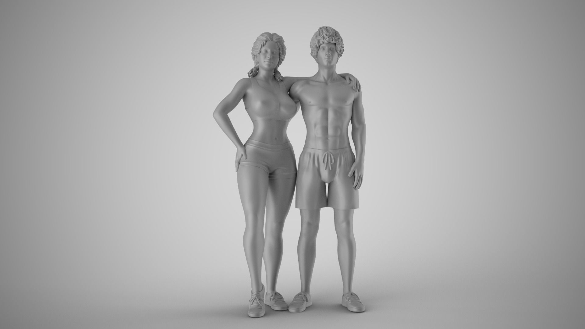 Cheek by Jowl 3D print model_2