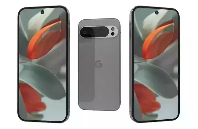 Google Pixel 9 Pro Hazel 3D model