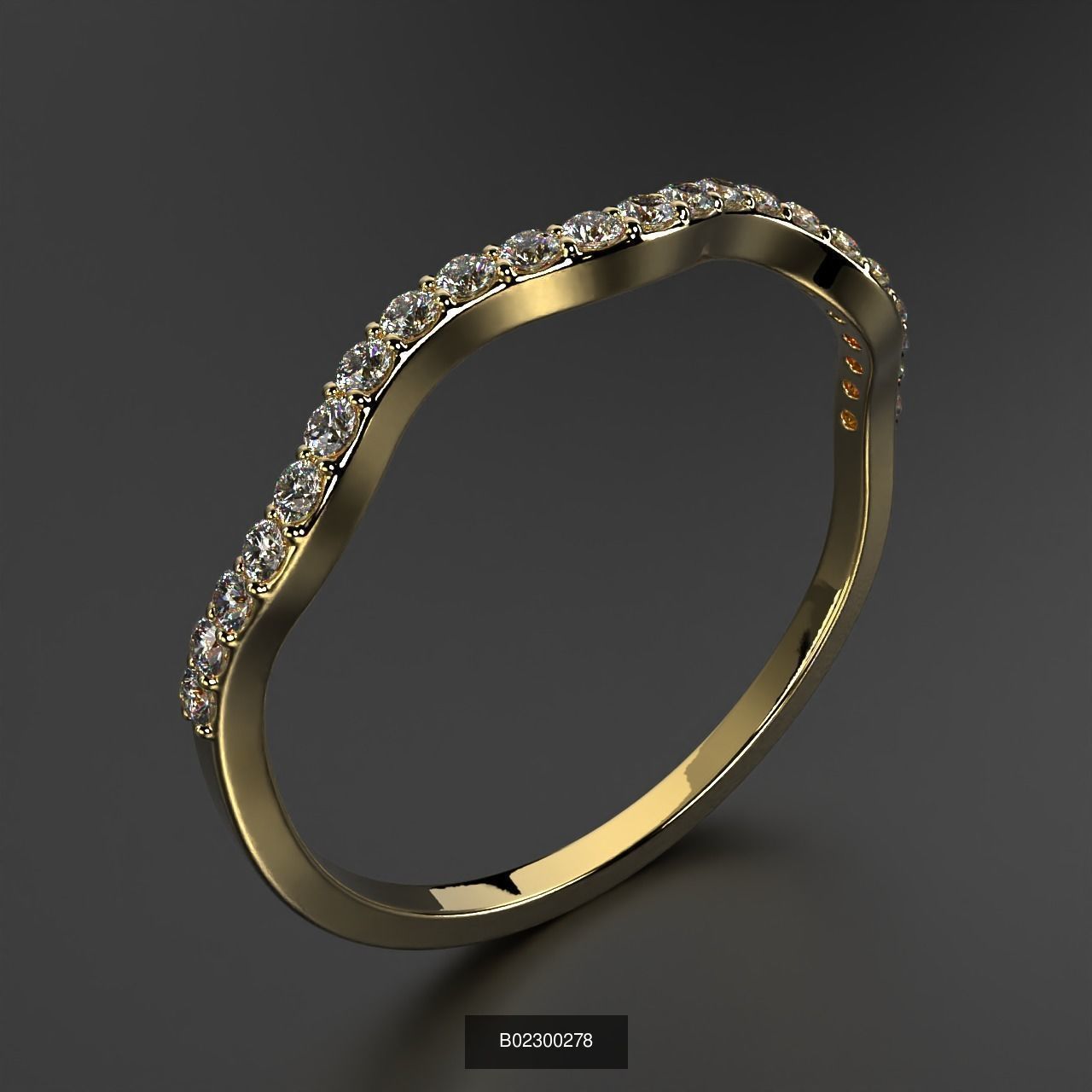 2024 B02 100-300 Melee Rings 3D Model Collection-200 Files _47