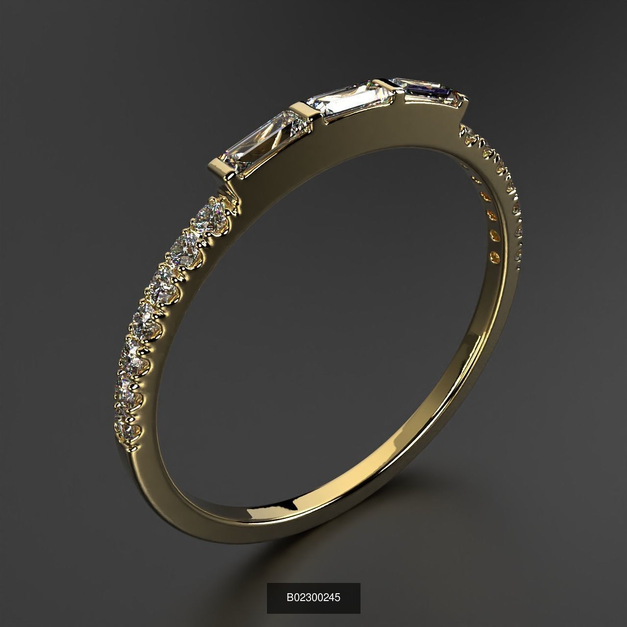 2024 B02 100-300 Melee Rings 3D Model Collection-200 Files _80