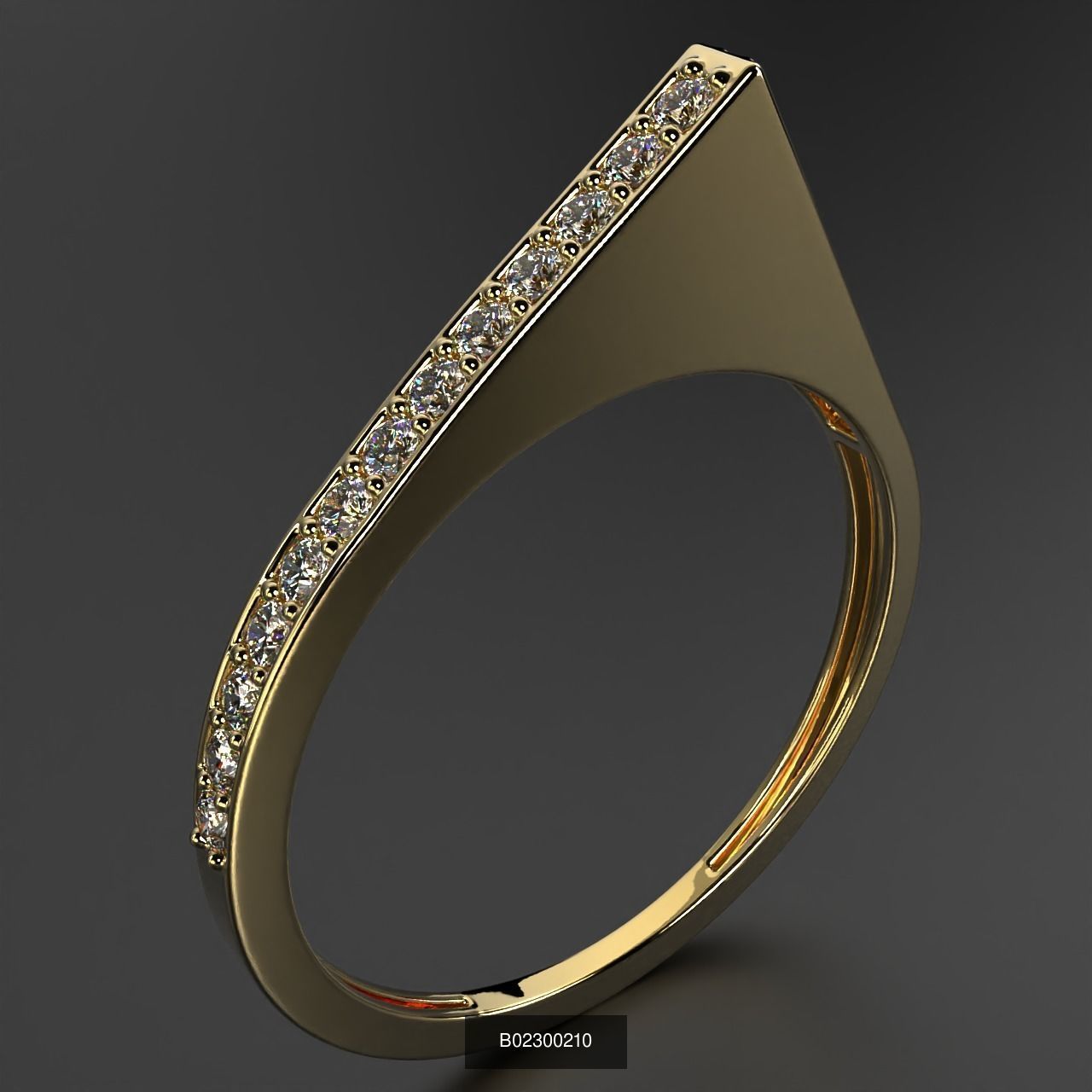 2024 B02 100-300 Melee Rings 3D Model Collection-200 Files _115