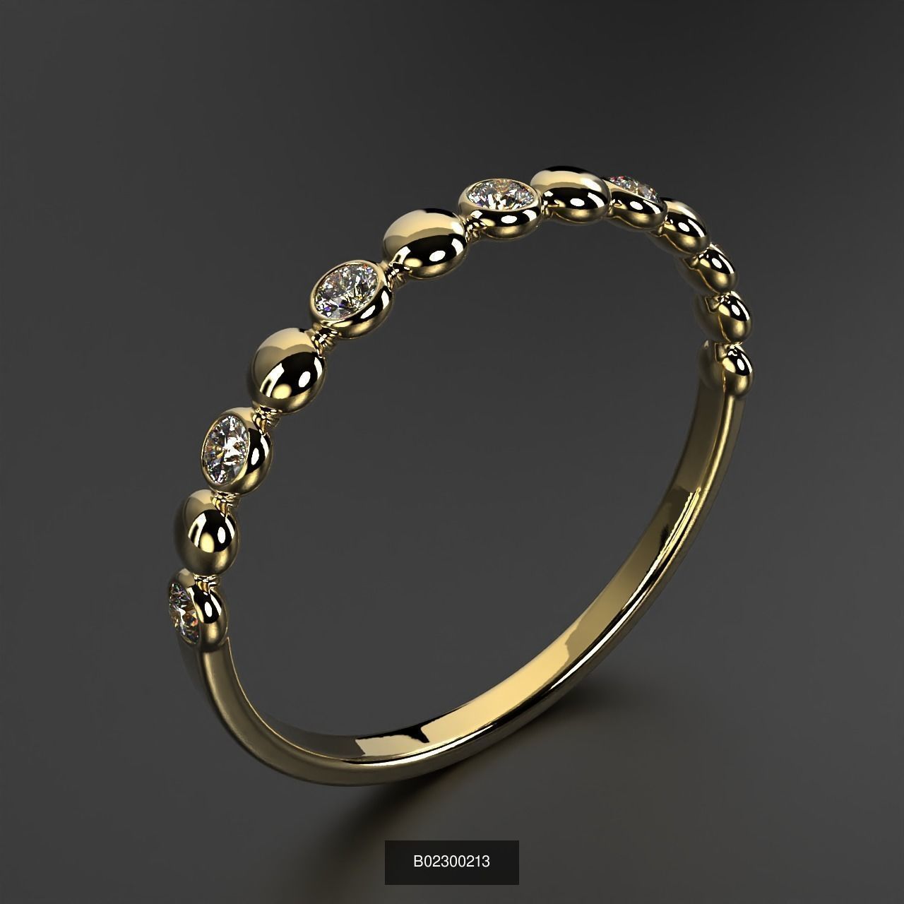 2024 B02 100-300 Melee Rings 3D Model Collection-200 Files _112