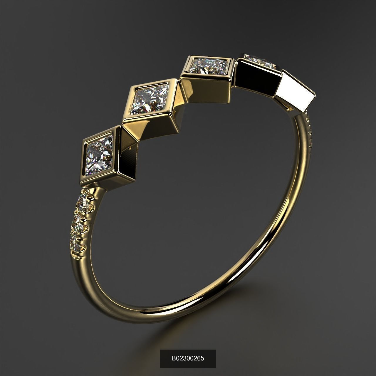 2024 B02 100-300 Melee Rings 3D Model Collection-200 Files _60