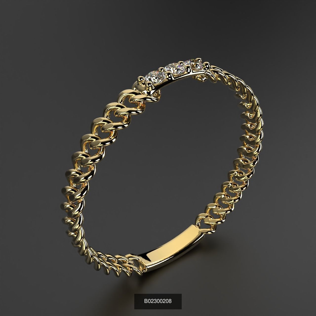 2024 B02 100-300 Melee Rings 3D Model Collection-200 Files _117