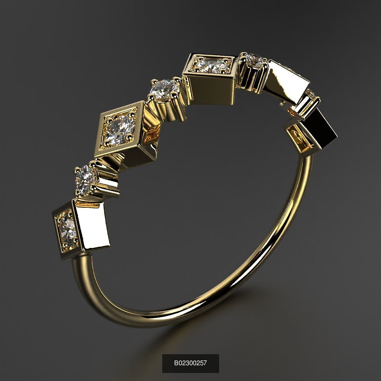 2024 B02 100-300 Melee Rings 3D Model Collection-200 Files _68