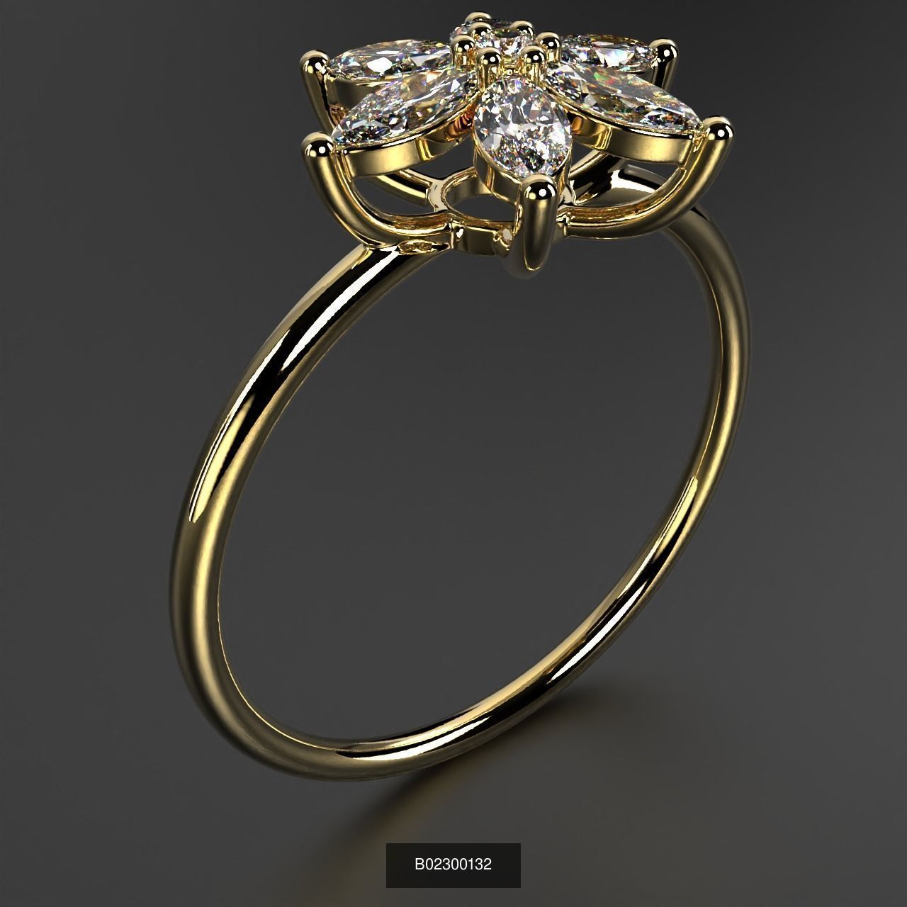 2024 B02 100-300 Melee Rings 3D Model Collection-200 Files _193