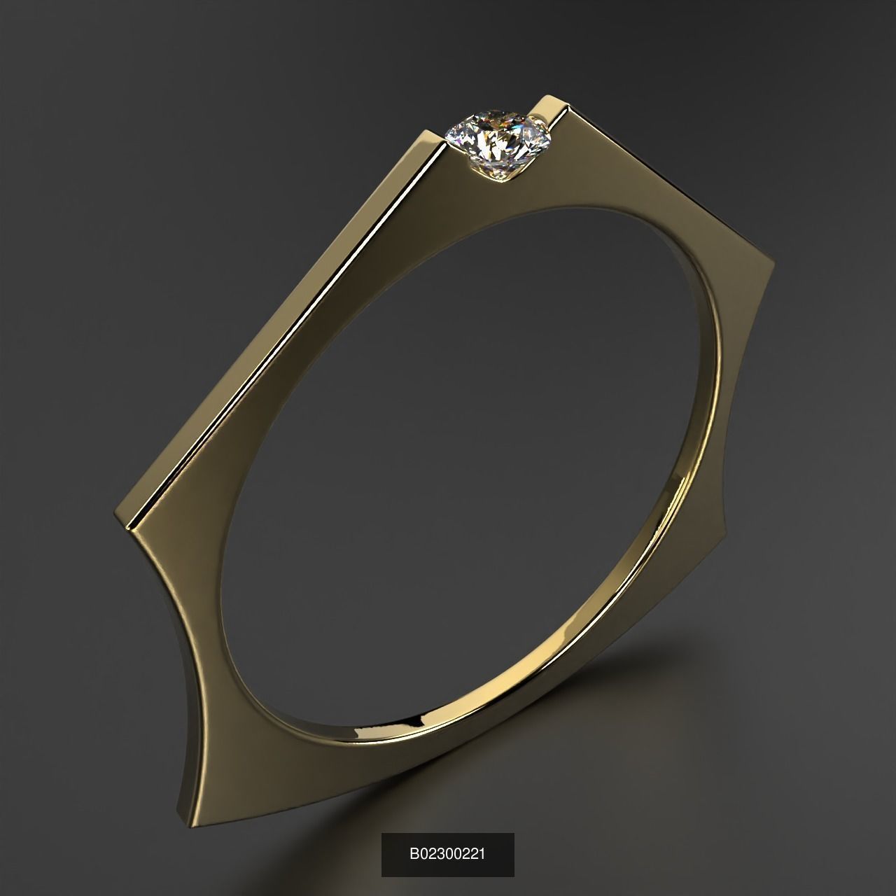 2024 B02 100-300 Melee Rings 3D Model Collection-200 Files _104