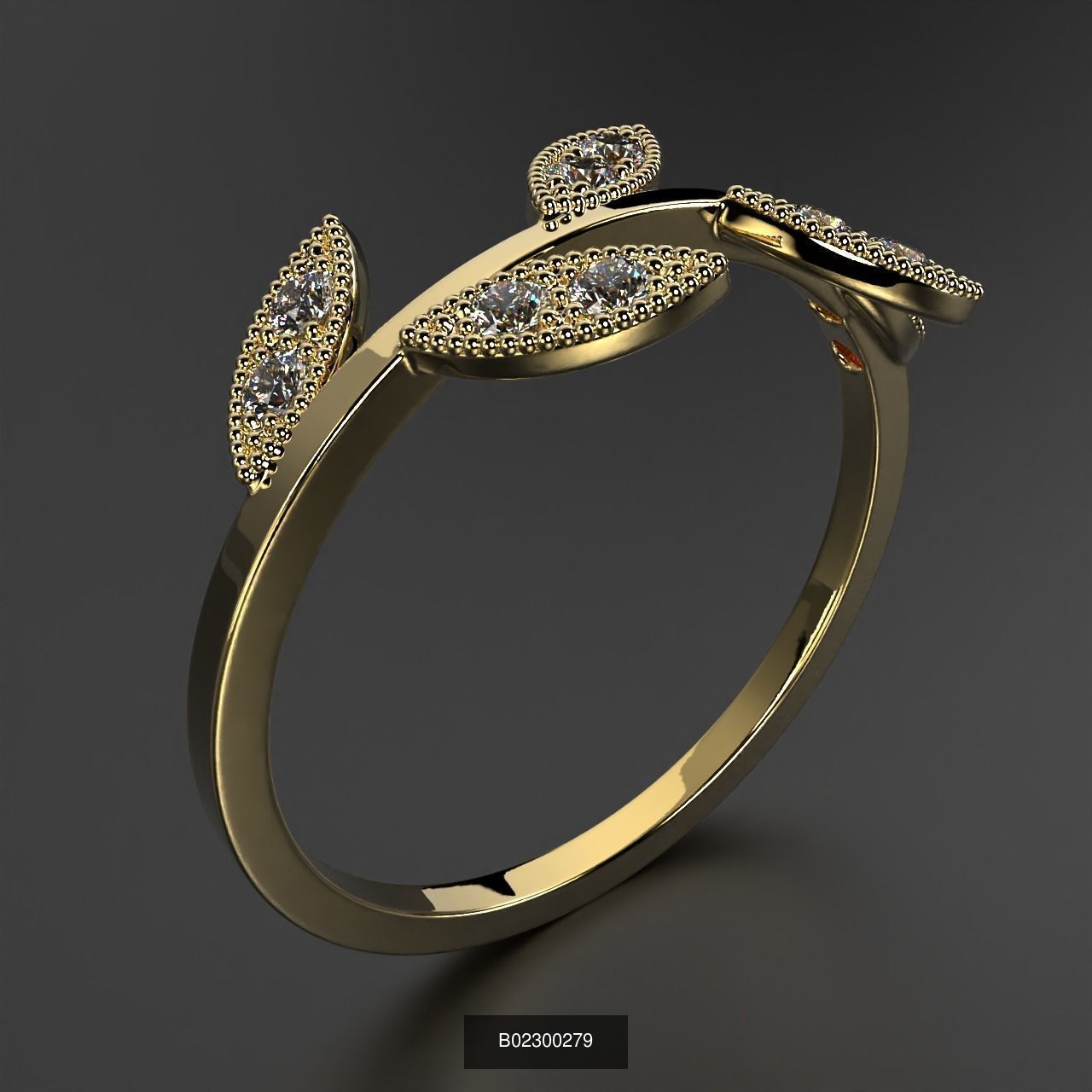 2024 B02 100-300 Melee Rings 3D Model Collection-200 Files _46