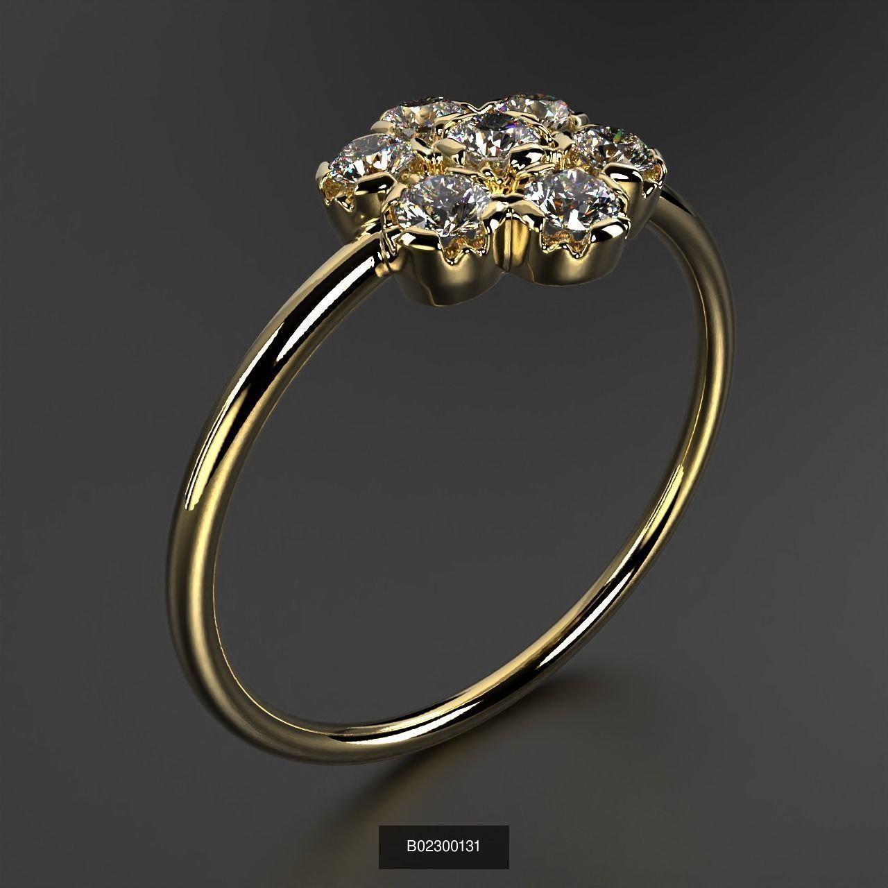 2024 B02 100-300 Melee Rings 3D Model Collection-200 Files _194