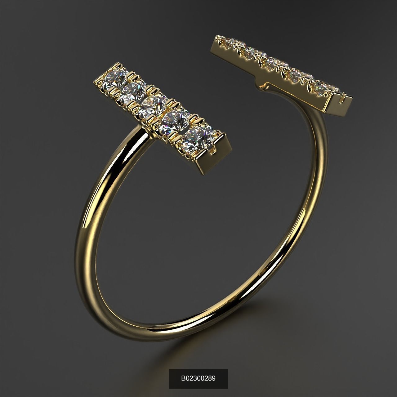 2024 B02 100-300 Melee Rings 3D Model Collection-200 Files _36