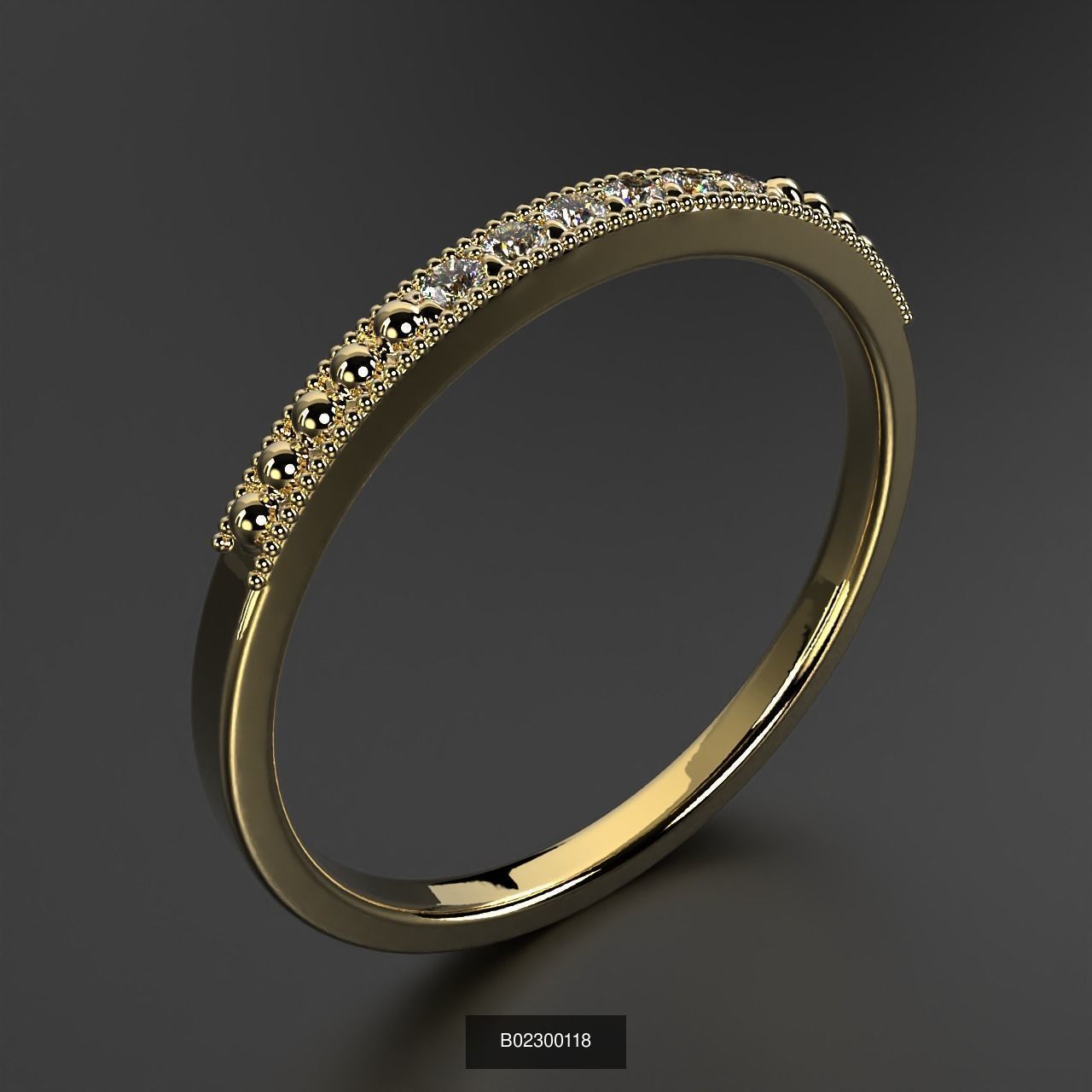 2024 B02 100-300 Melee Rings 3D Model Collection-200 Files _207