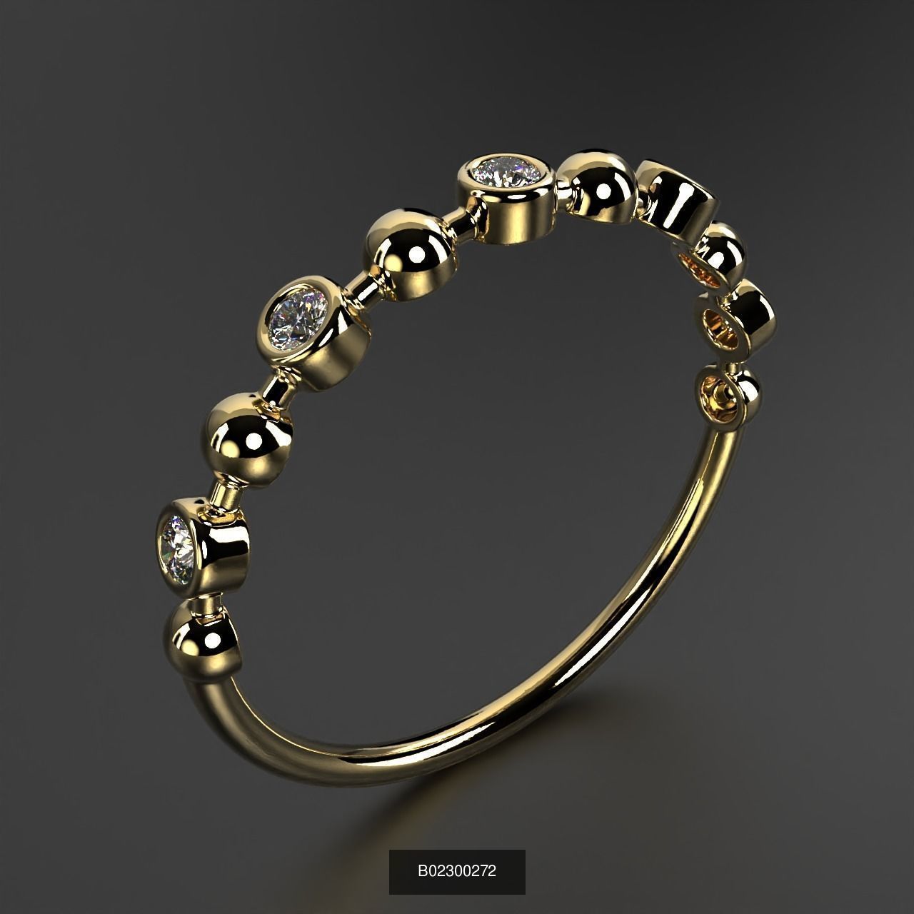 2024 B02 100-300 Melee Rings 3D Model Collection-200 Files _53