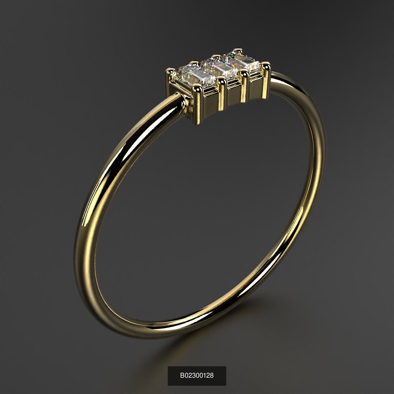 2024 B02 100-300 Melee Rings 3D Model Collection-200 Files _197