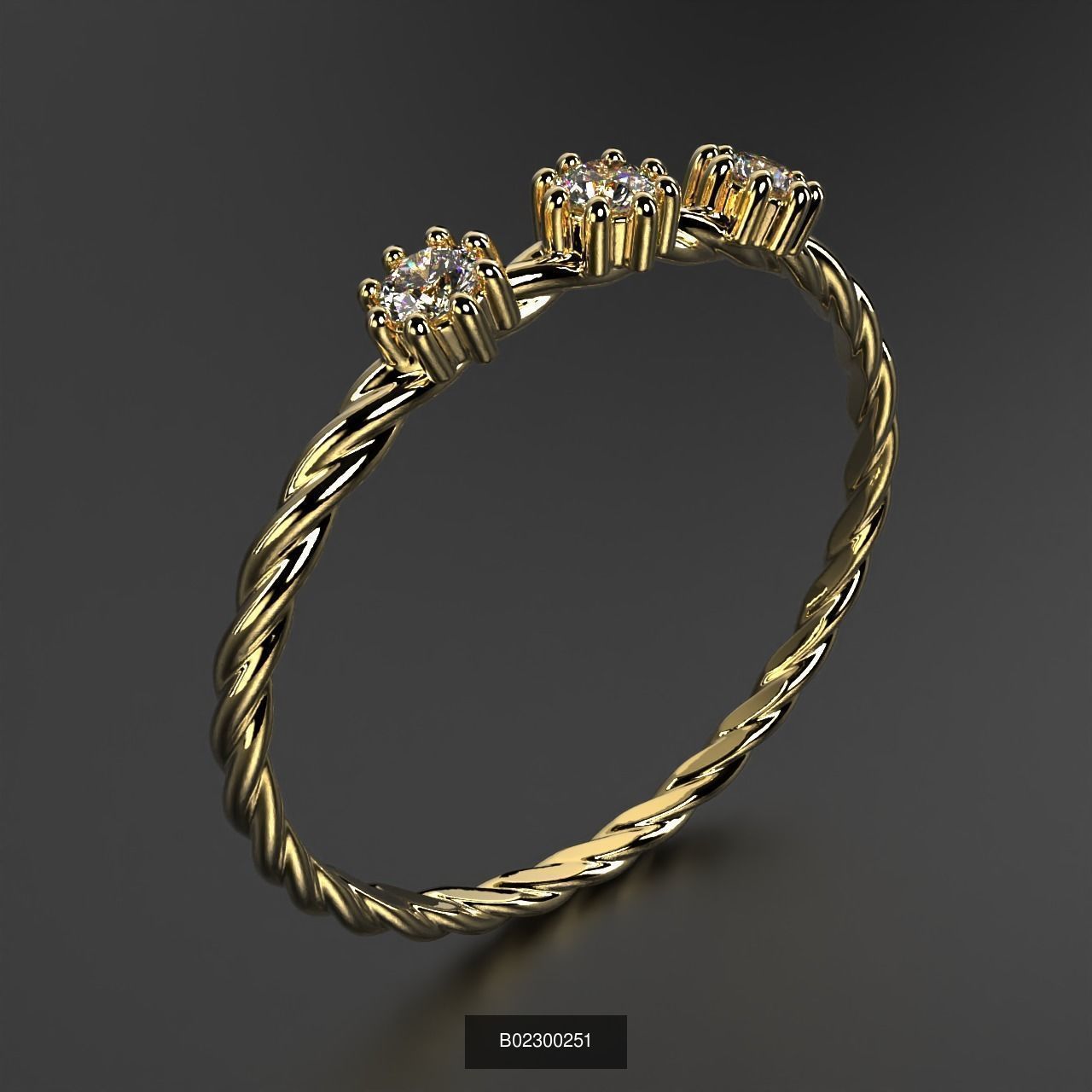 2024 B02 100-300 Melee Rings 3D Model Collection-200 Files _74