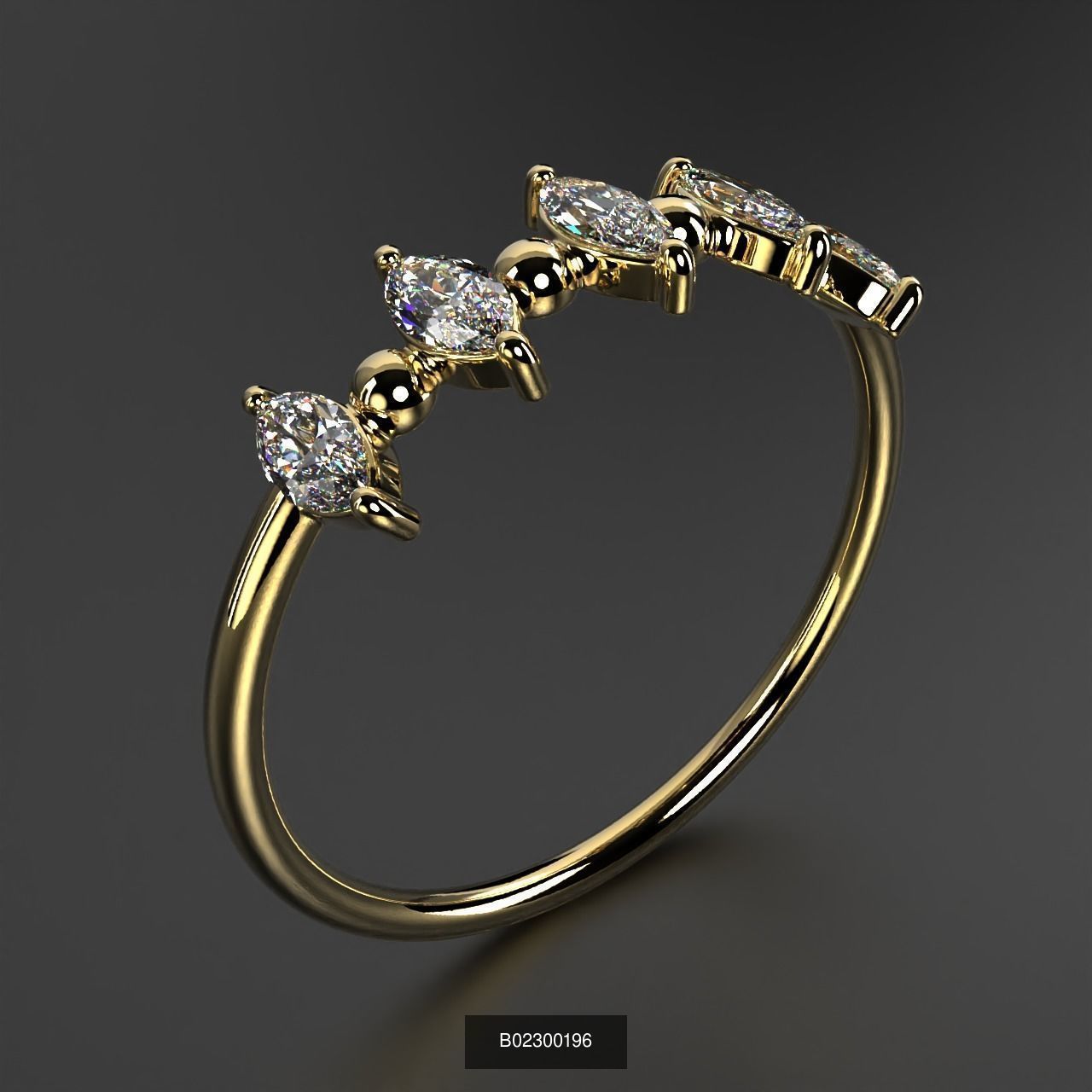 2024 B02 100-300 Melee Rings 3D Model Collection-200 Files _129