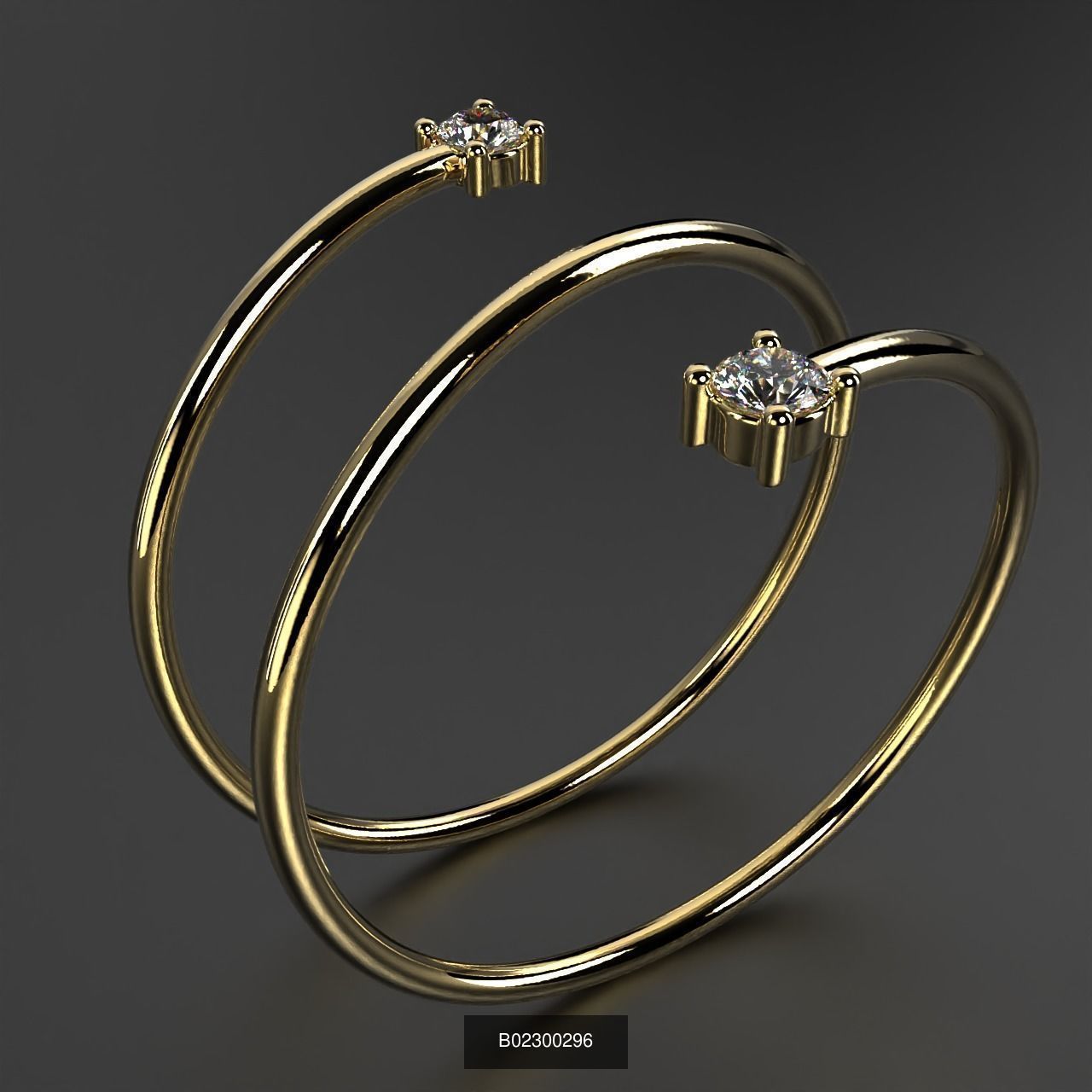 2024 B02 100-300 Melee Rings 3D Model Collection-200 Files _29