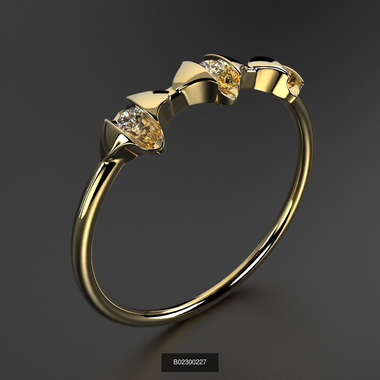 2024 B02 100-300 Melee Rings 3D Model Collection-200 Files _98