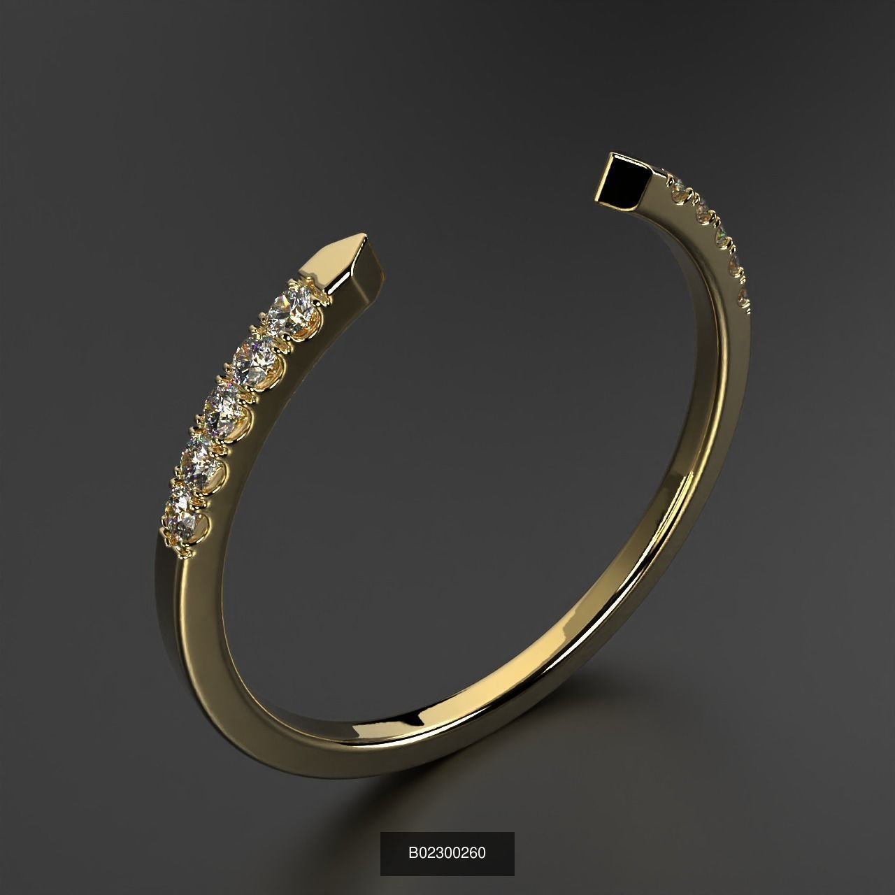 2024 B02 100-300 Melee Rings 3D Model Collection-200 Files _65