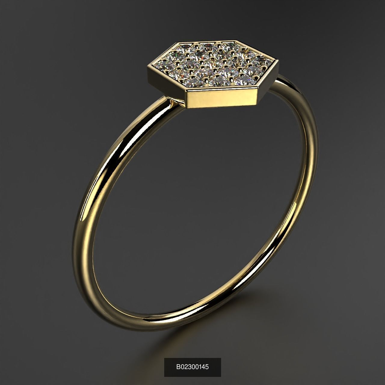 2024 B02 100-300 Melee Rings 3D Model Collection-200 Files _180