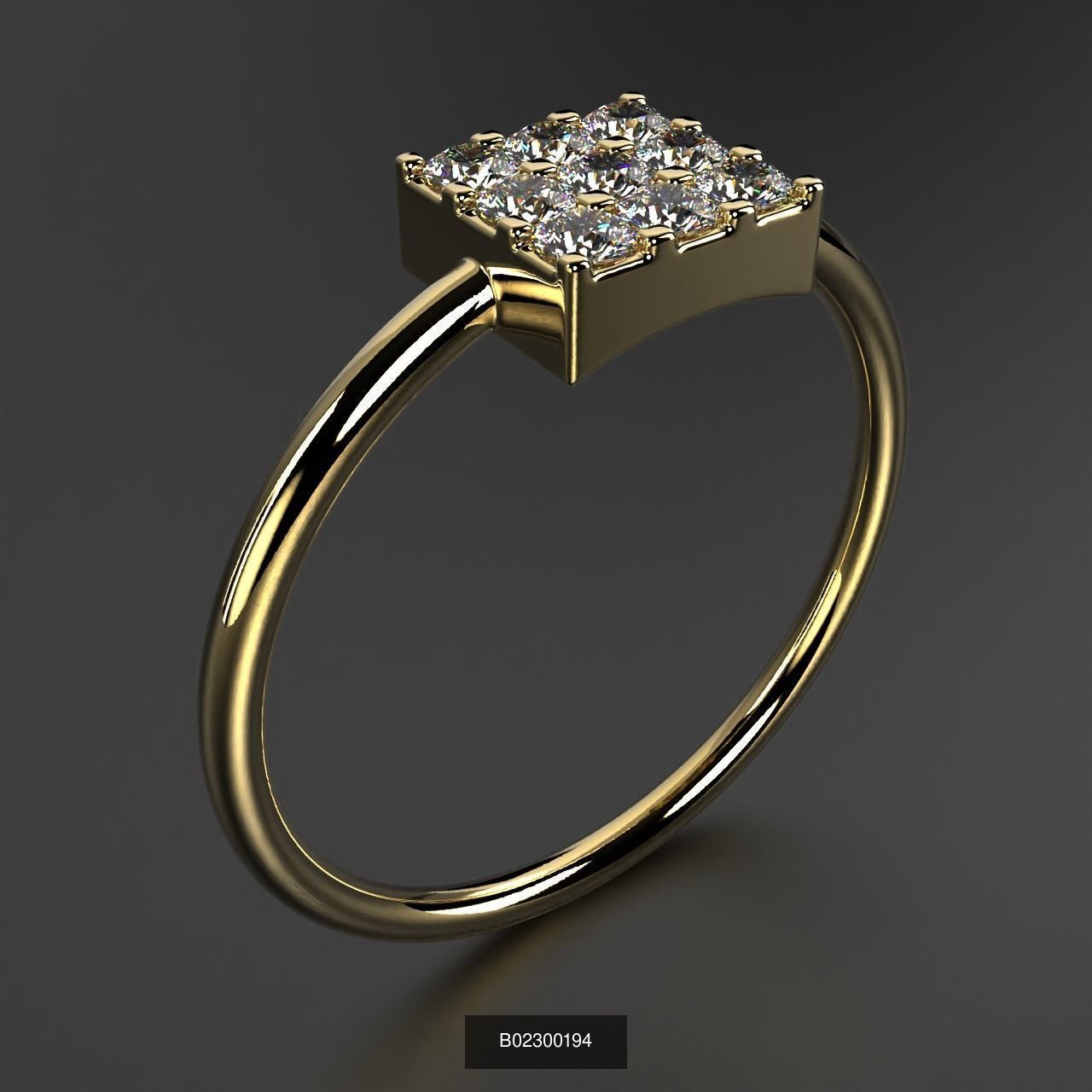 2024 B02 100-300 Melee Rings 3D Model Collection-200 Files _131