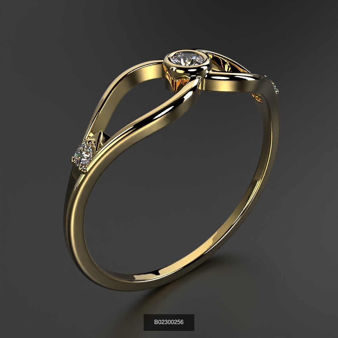 2024 B02 100-300 Melee Rings 3D Model Collection-200 Files _69