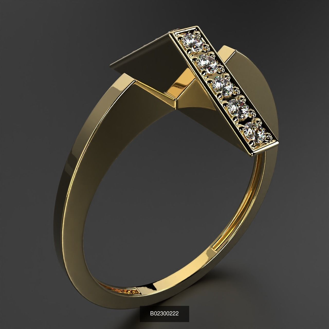 2024 B02 100-300 Melee Rings 3D Model Collection-200 Files _103