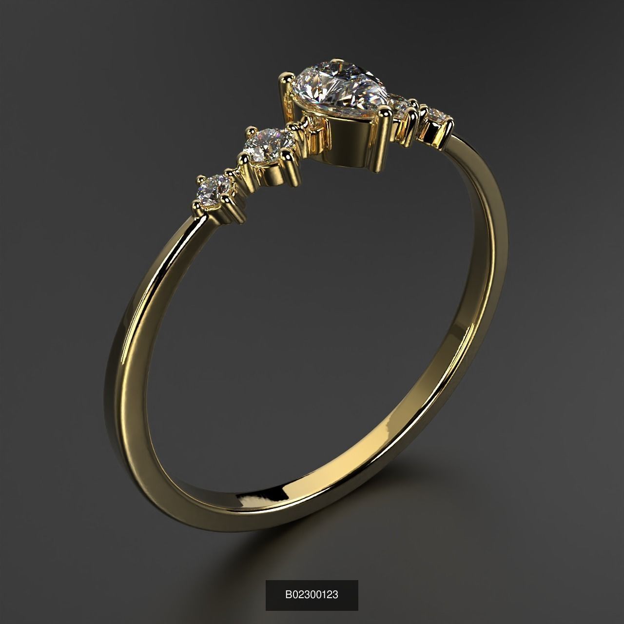 2024 B02 100-300 Melee Rings 3D Model Collection-200 Files _202