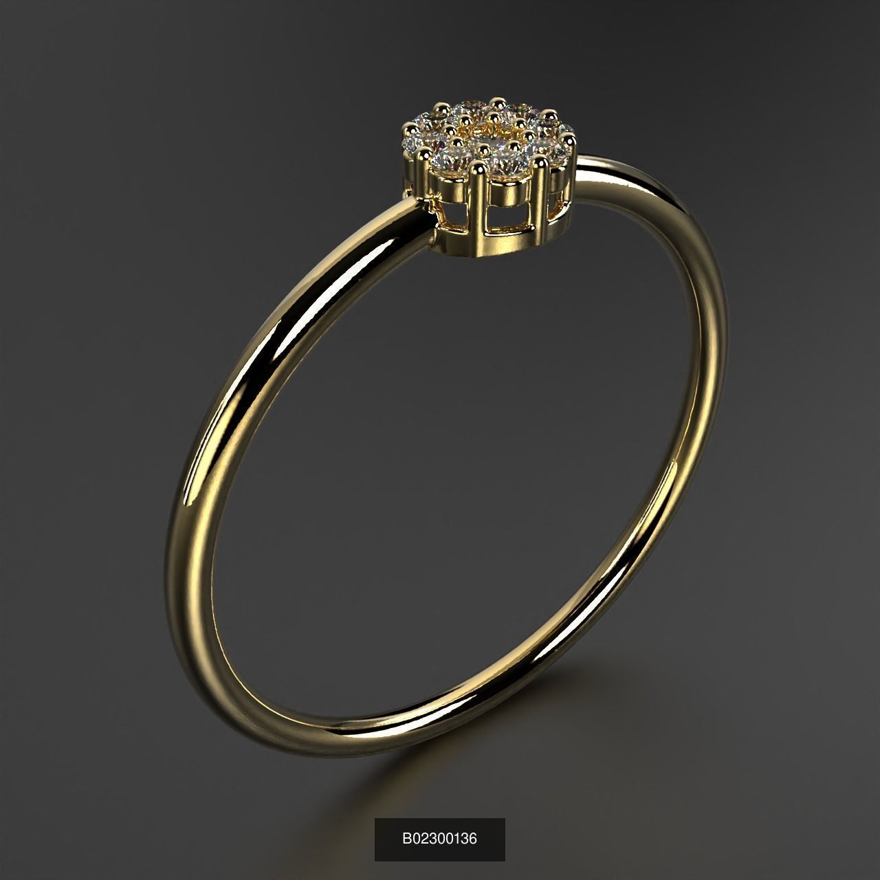 2024 B02 100-300 Melee Rings 3D Model Collection-200 Files _189