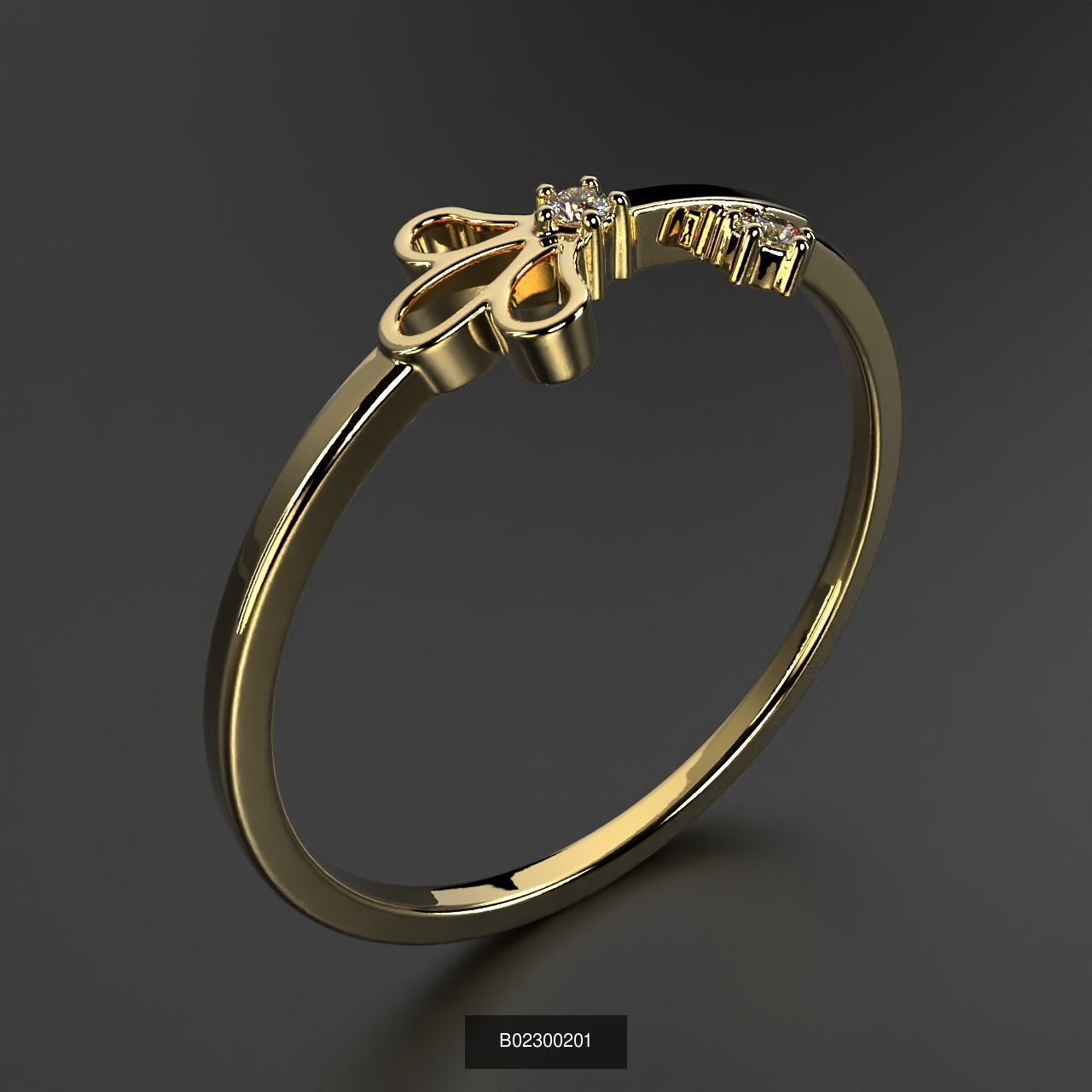 2024 B02 100-300 Melee Rings 3D Model Collection-200 Files _124