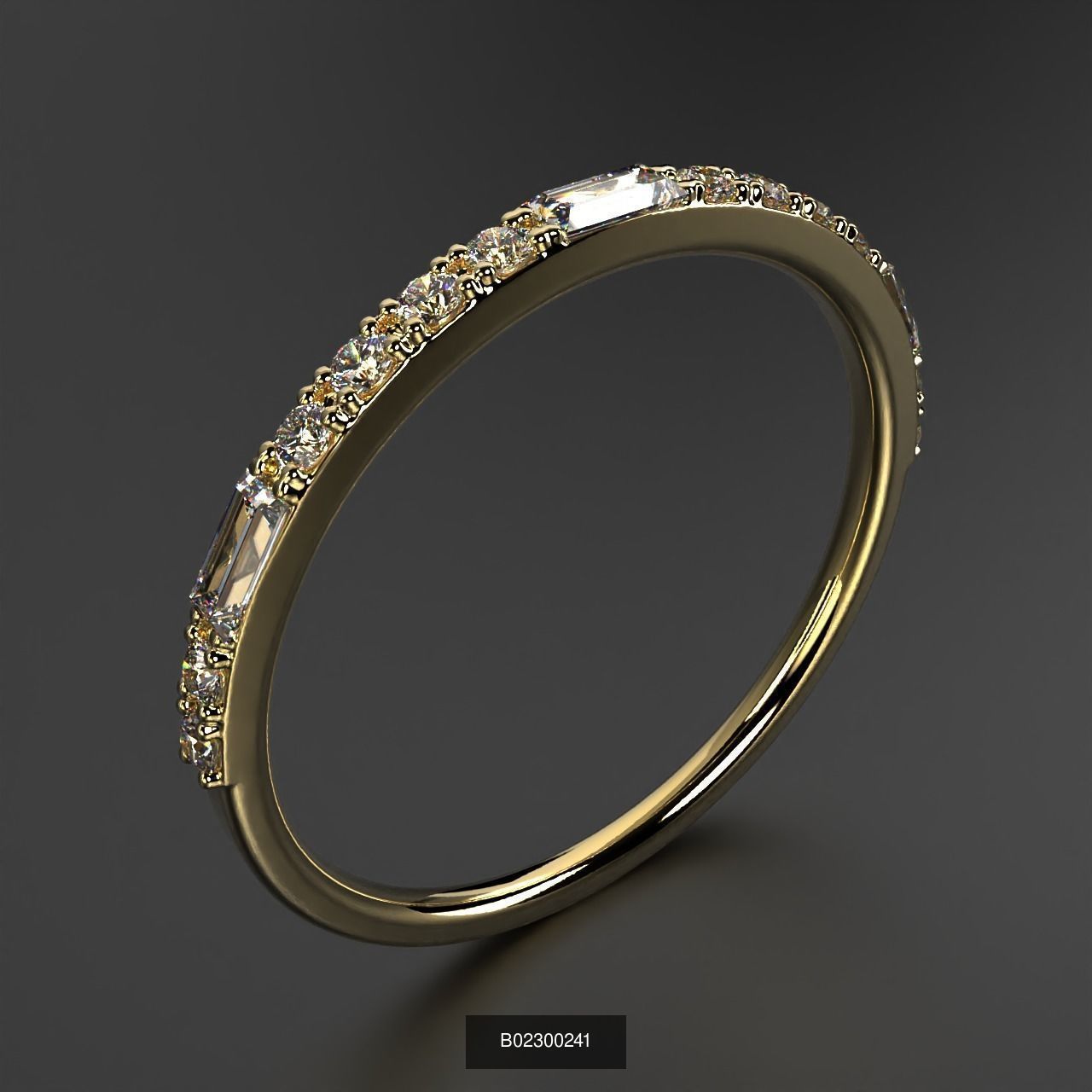 2024 B02 100-300 Melee Rings 3D Model Collection-200 Files _84