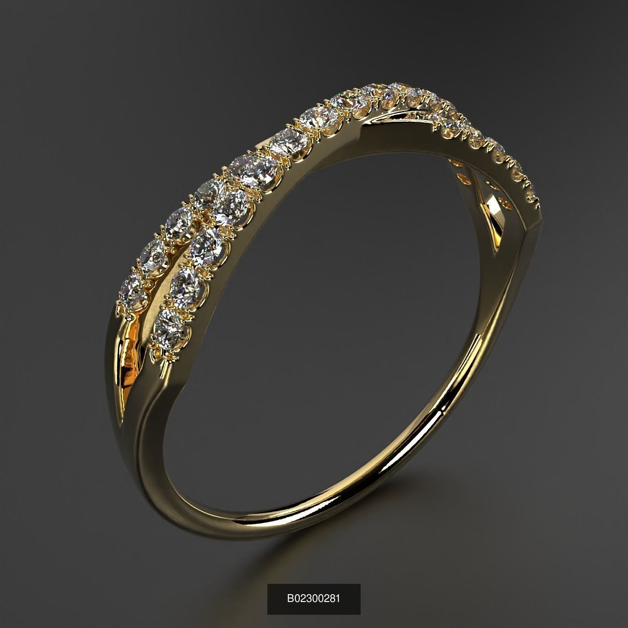 2024 B02 100-300 Melee Rings 3D Model Collection-200 Files _44