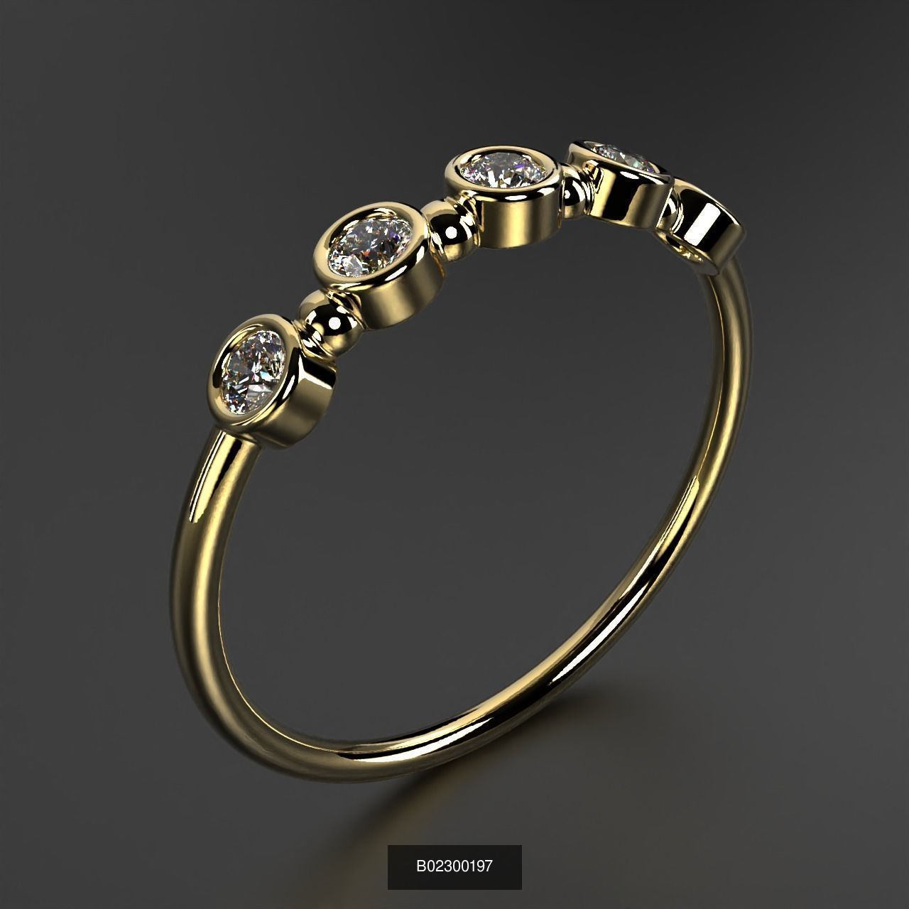 2024 B02 100-300 Melee Rings 3D Model Collection-200 Files _128
