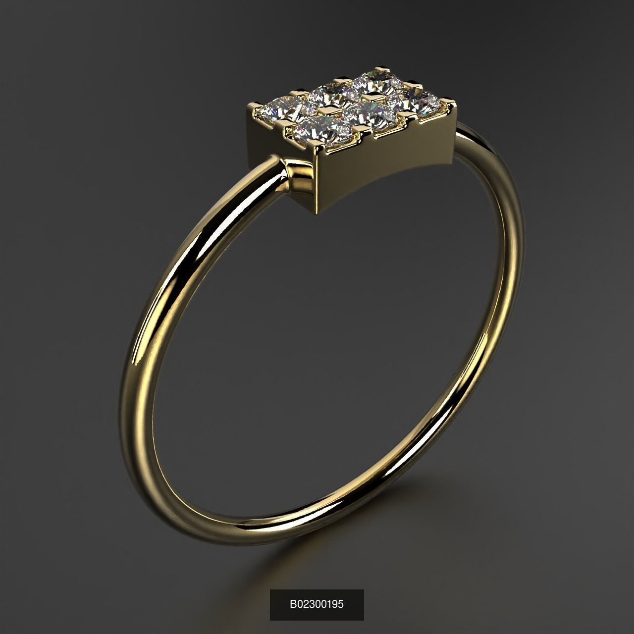 2024 B02 100-300 Melee Rings 3D Model Collection-200 Files _130
