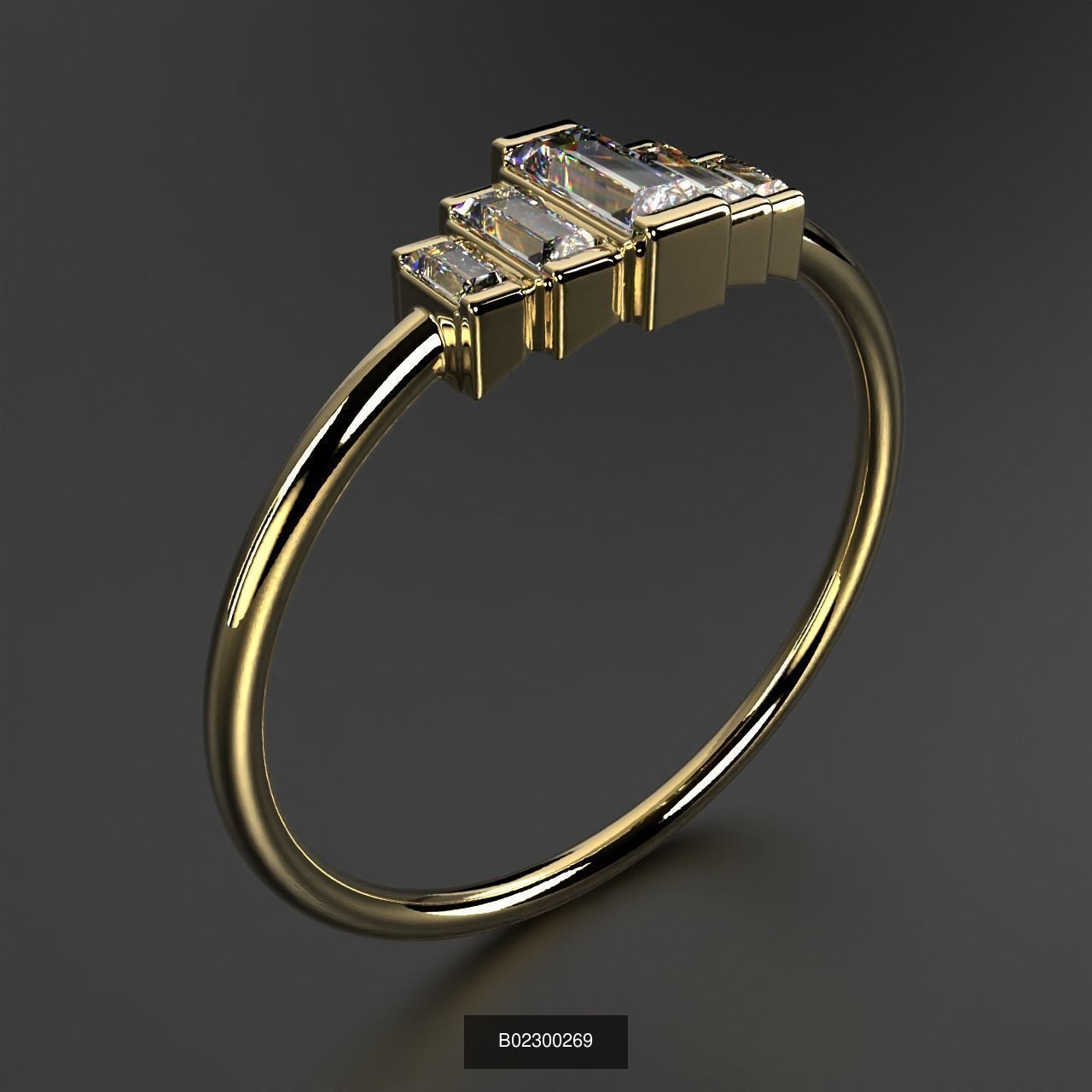 2024 B02 100-300 Melee Rings 3D Model Collection-200 Files _56