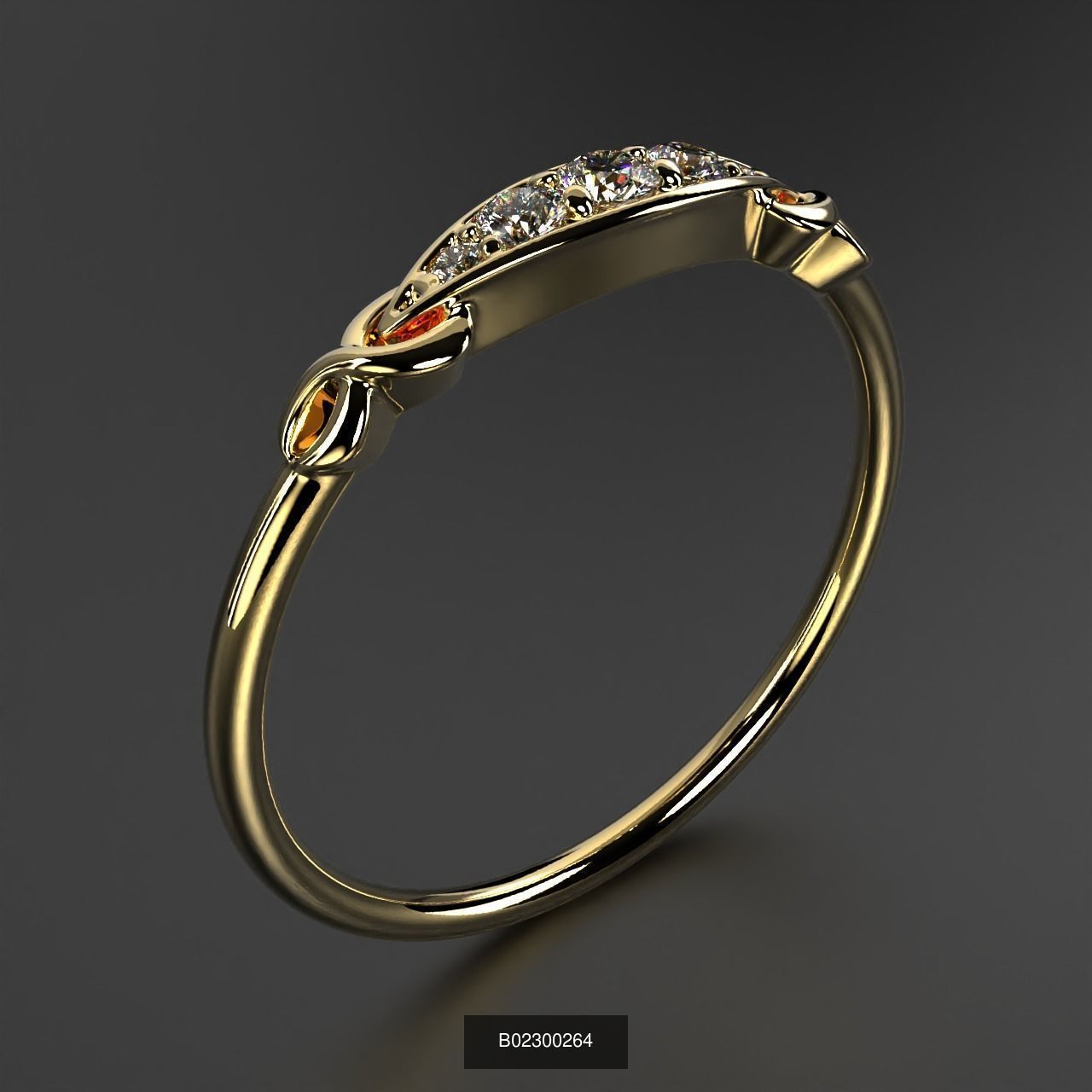 2024 B02 100-300 Melee Rings 3D Model Collection-200 Files _61
