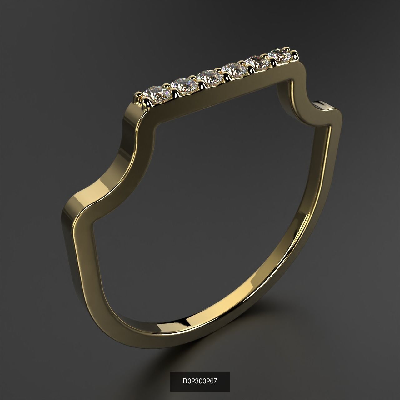 2024 B02 100-300 Melee Rings 3D Model Collection-200 Files _58