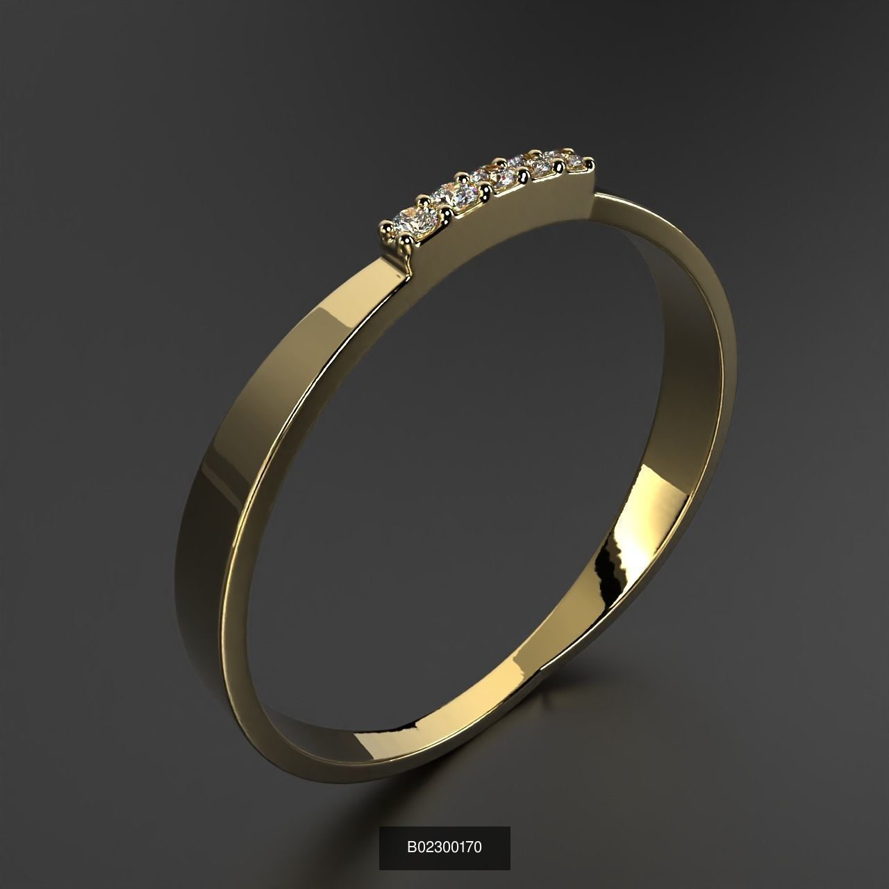 2024 B02 100-300 Melee Rings 3D Model Collection-200 Files _155