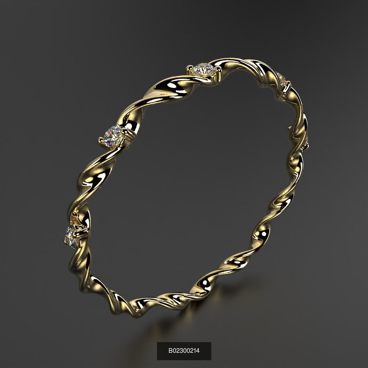 2024 B02 100-300 Melee Rings 3D Model Collection-200 Files _111
