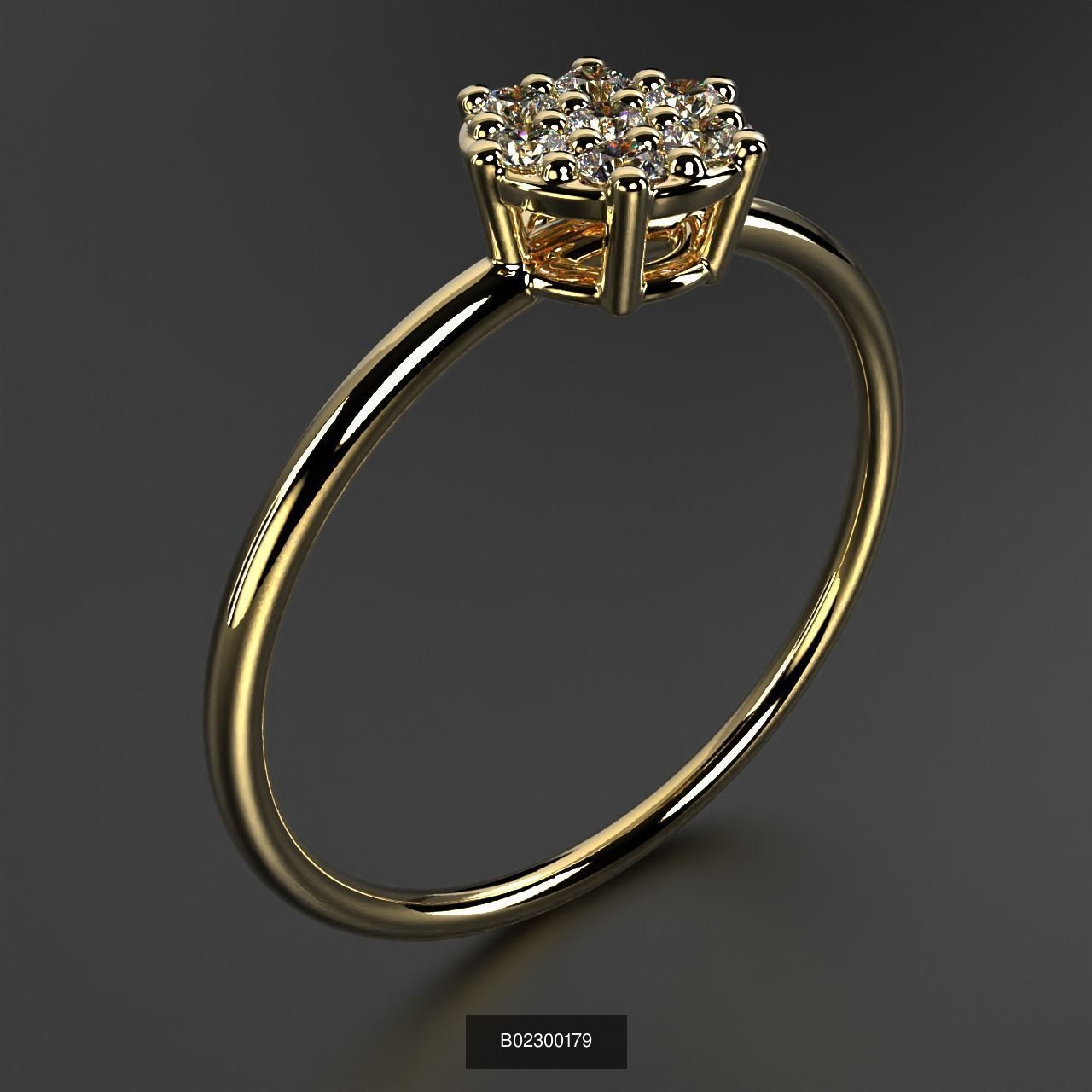 2024 B02 100-300 Melee Rings 3D Model Collection-200 Files _146