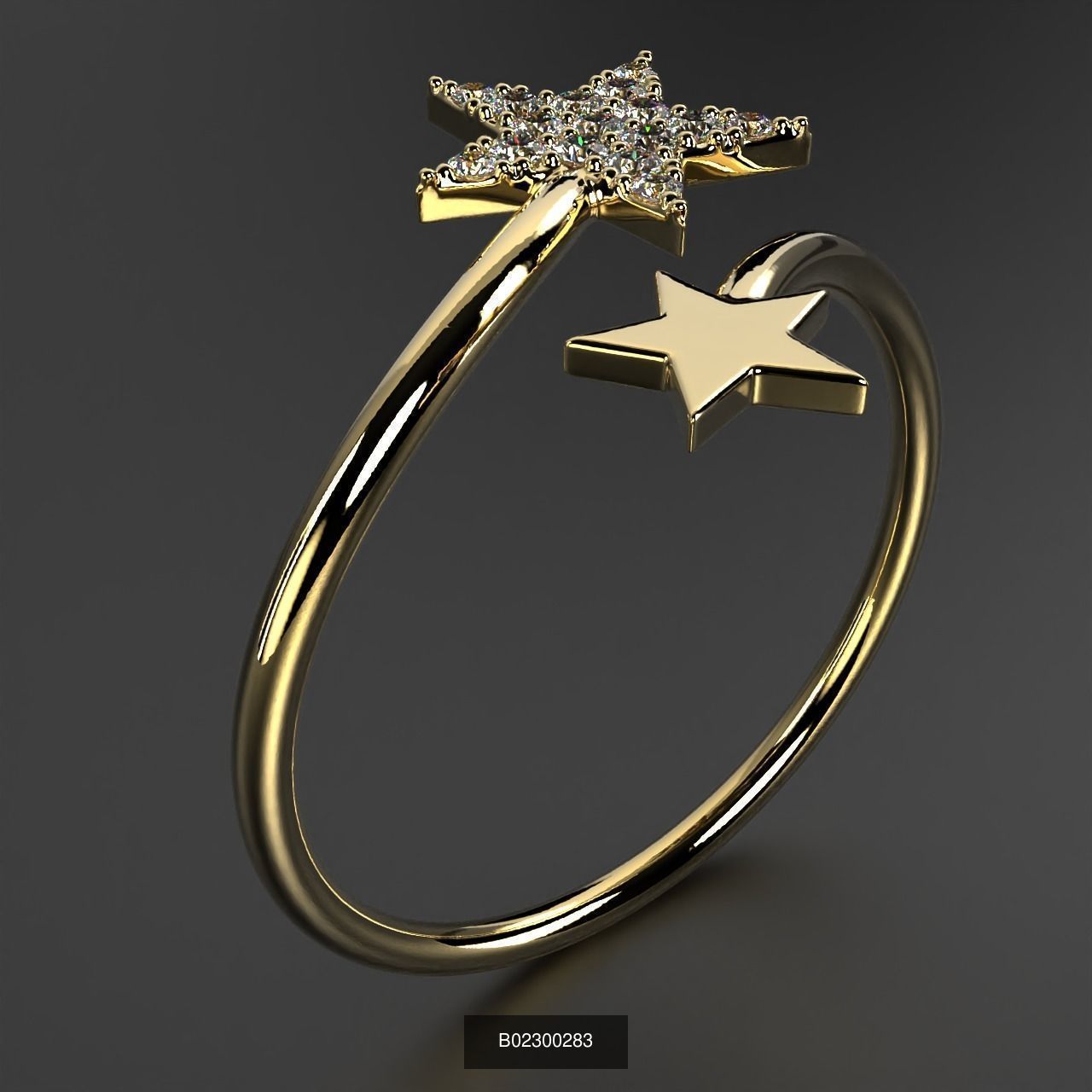 2024 B02 100-300 Melee Rings 3D Model Collection-200 Files _42