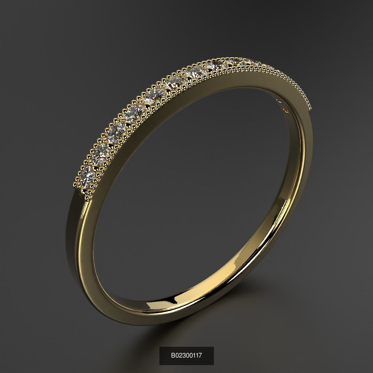 2024 B02 100-300 Melee Rings 3D Model Collection-200 Files _208