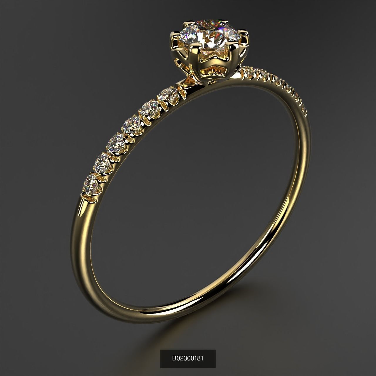 2024 B02 100-300 Melee Rings 3D Model Collection-200 Files _144