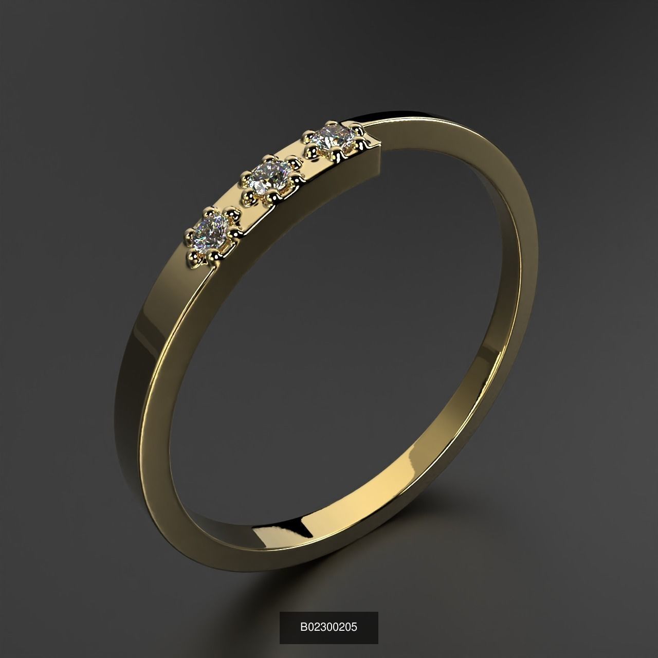 2024 B02 100-300 Melee Rings 3D Model Collection-200 Files _120