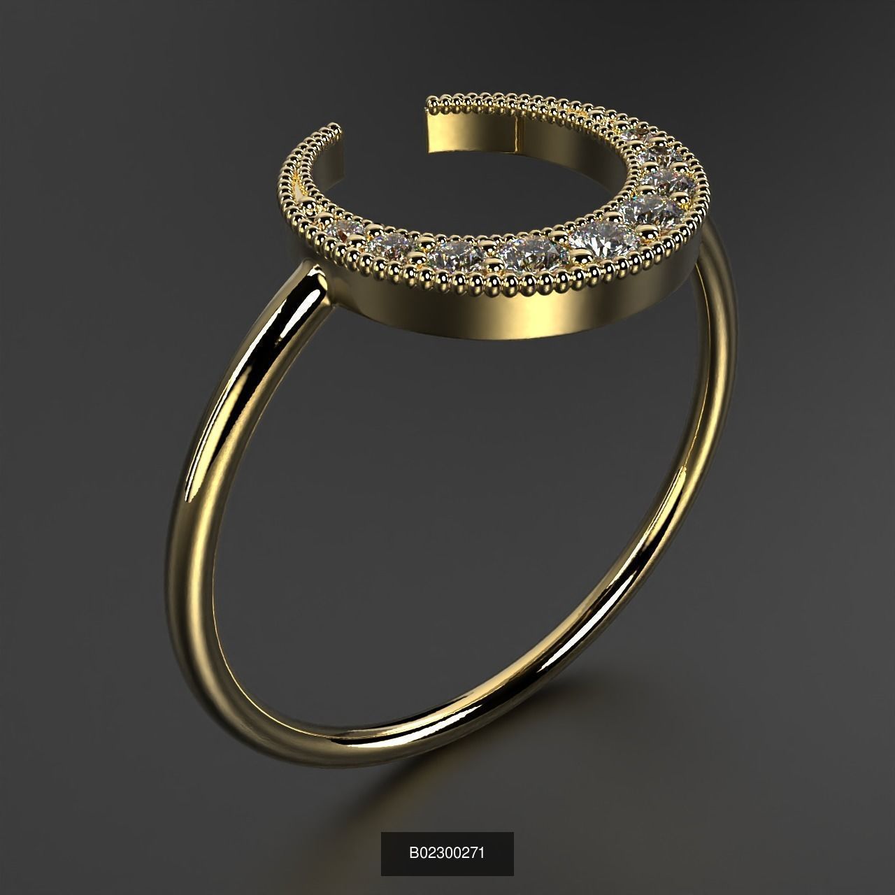 2024 B02 100-300 Melee Rings 3D Model Collection-200 Files _54