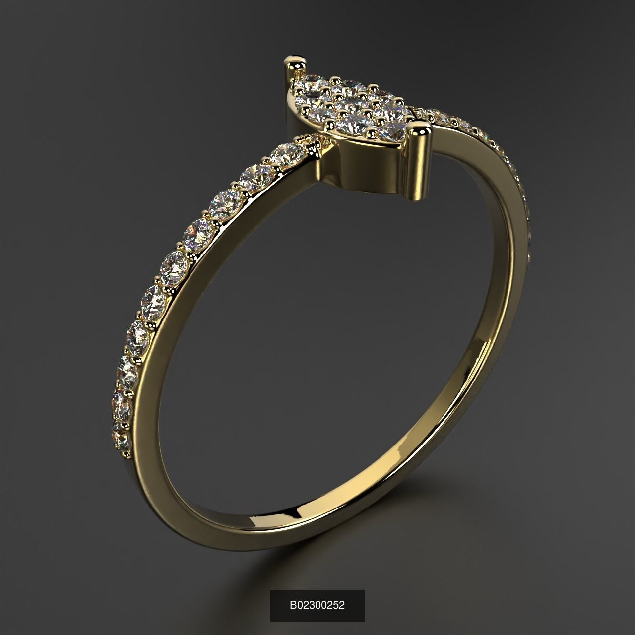 2024 B02 100-300 Melee Rings 3D Model Collection-200 Files _73