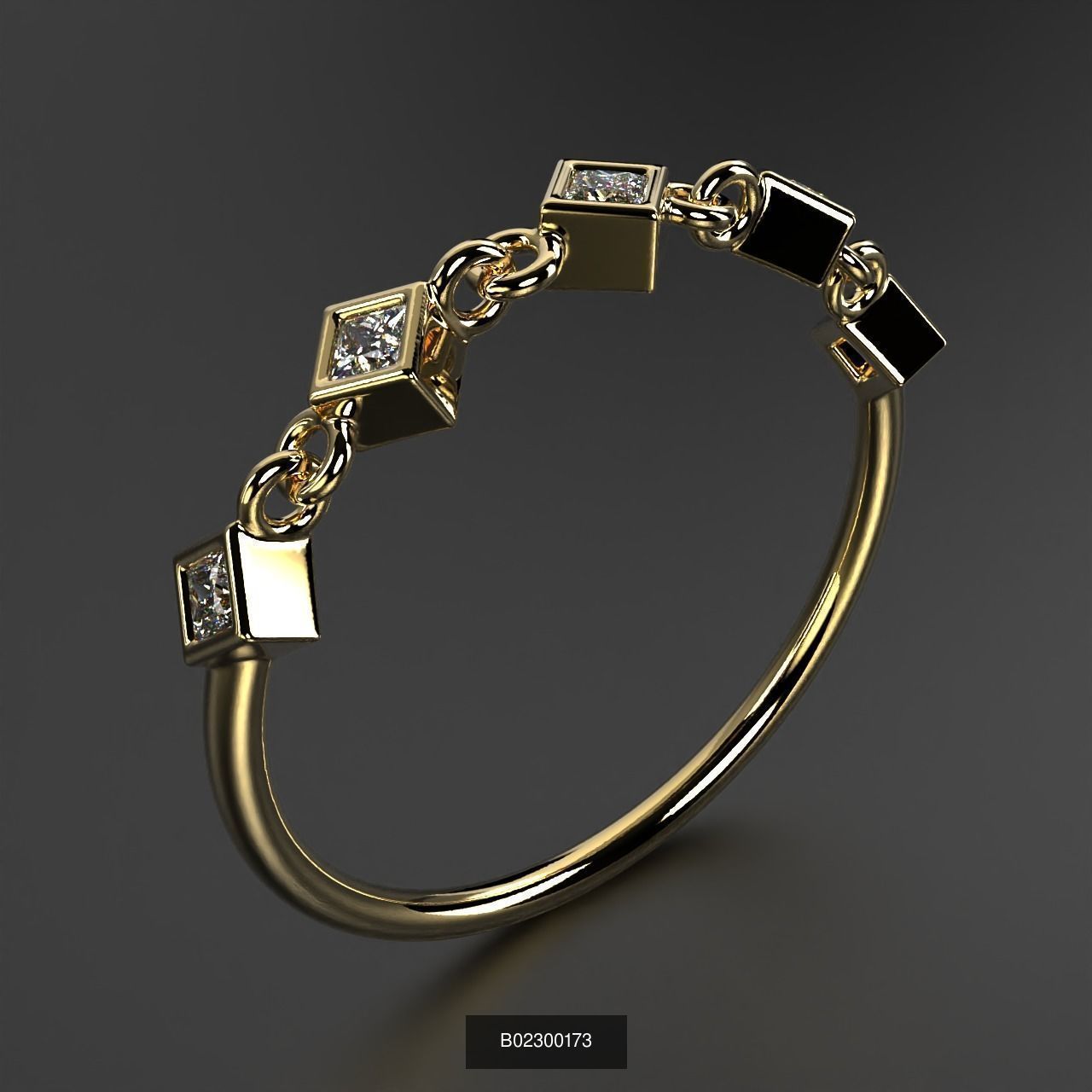 2024 B02 100-300 Melee Rings 3D Model Collection-200 Files _152