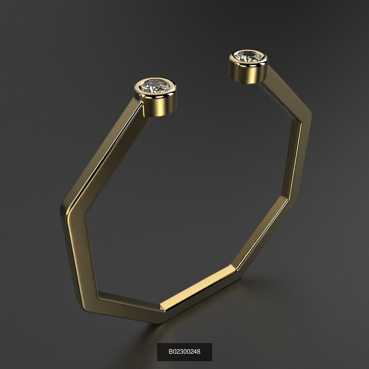 2024 B02 100-300 Melee Rings 3D Model Collection-200 Files _77