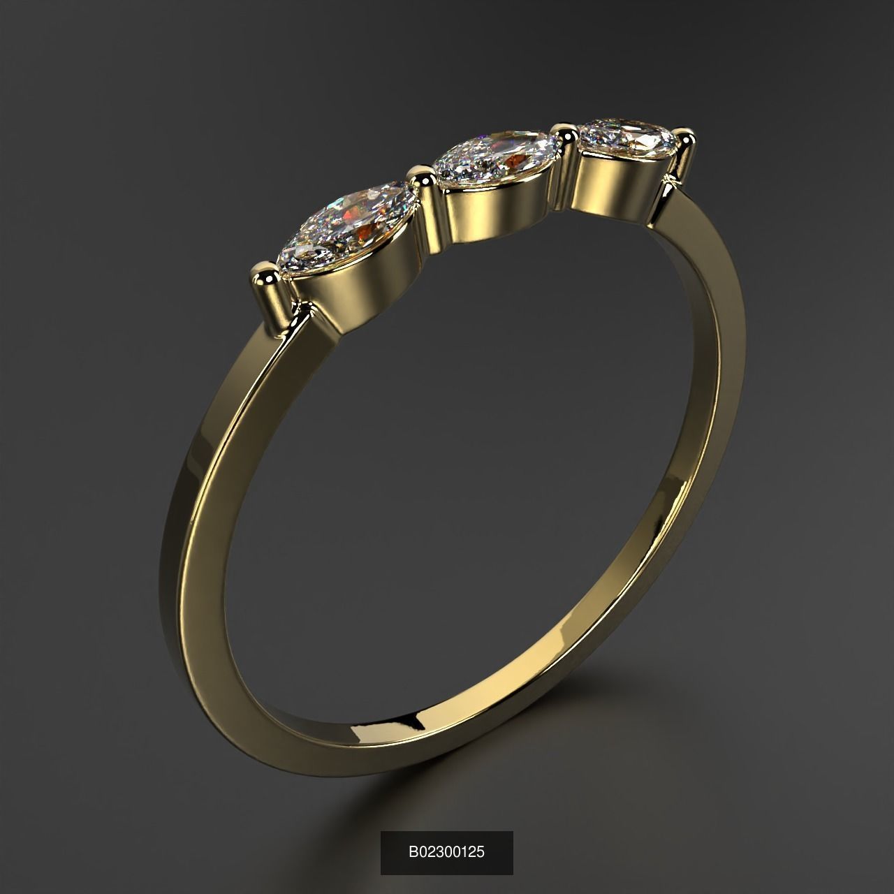 2024 B02 100-300 Melee Rings 3D Model Collection-200 Files _200