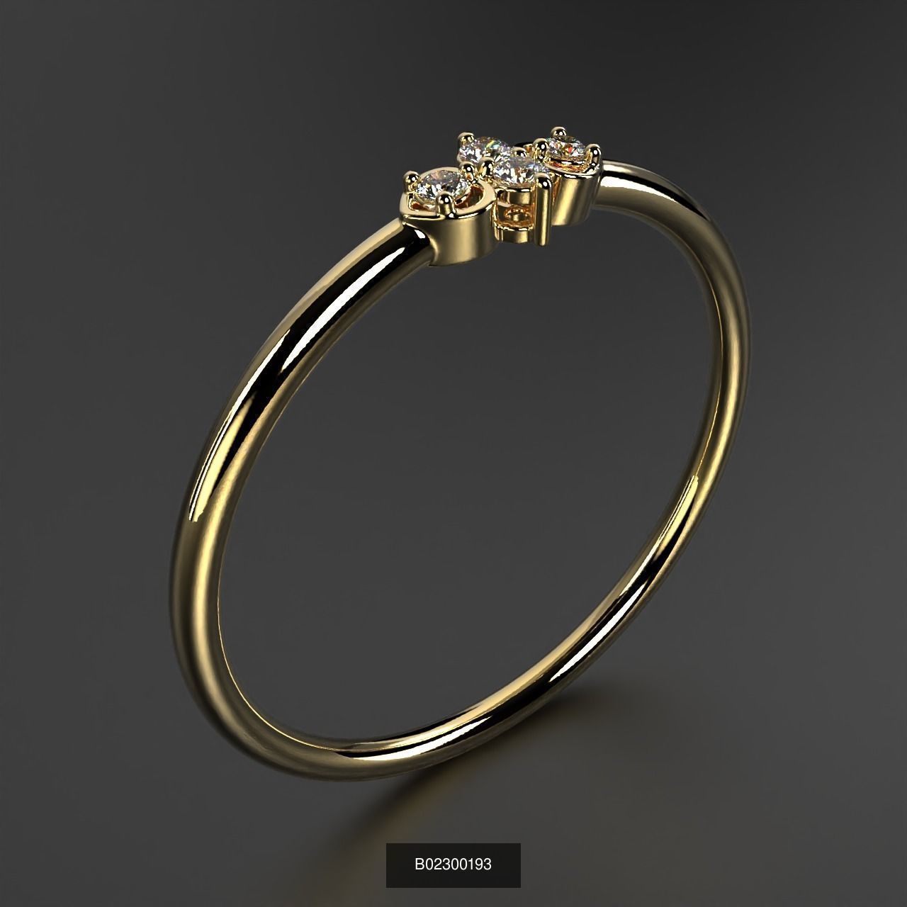 2024 B02 100-300 Melee Rings 3D Model Collection-200 Files _132